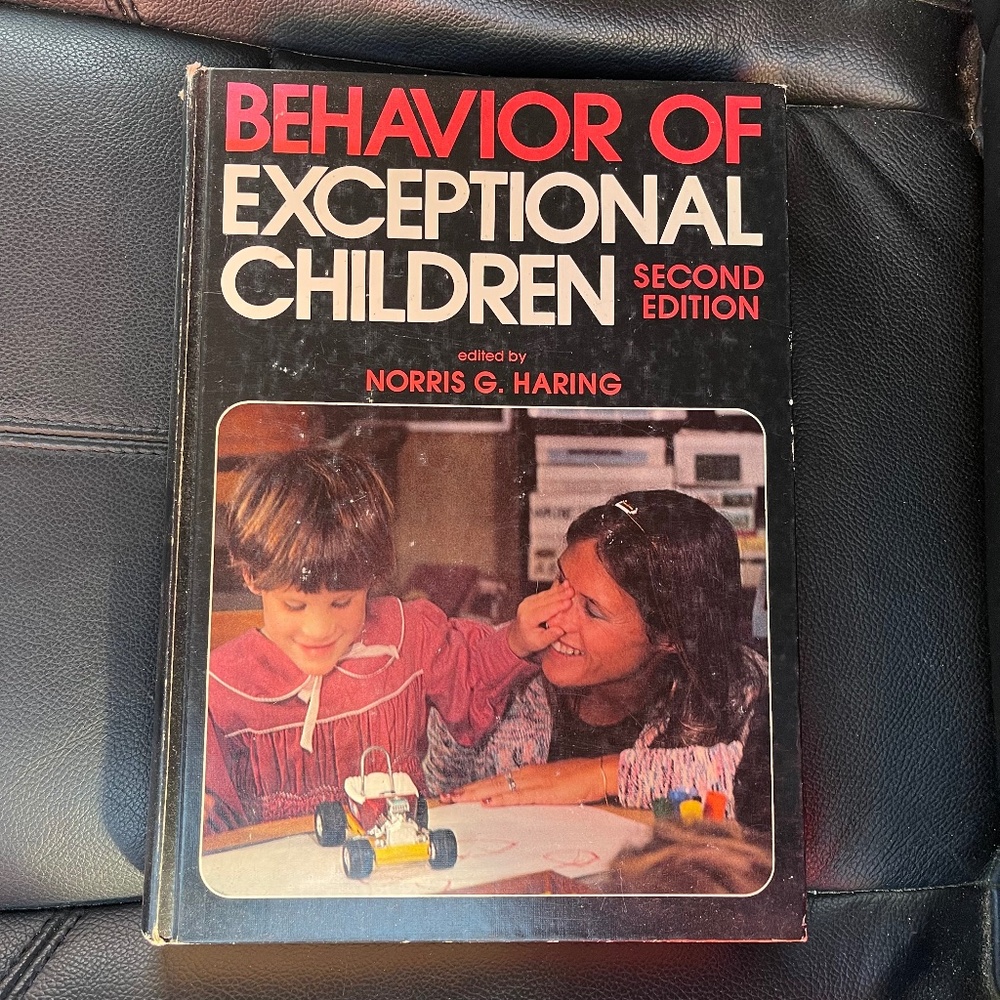 Behavior of Exceptional Children Book - Second Edition